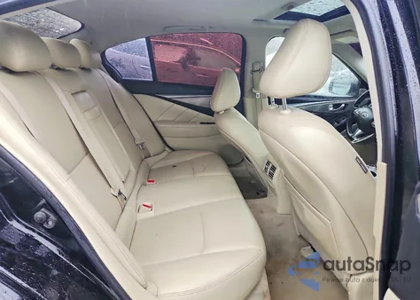 2017 Infiniti Q50 3.0T Premium из США, поврежденный, VIN JN1EV7AP8HM739636